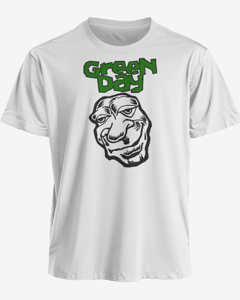 Polera Green Day Face