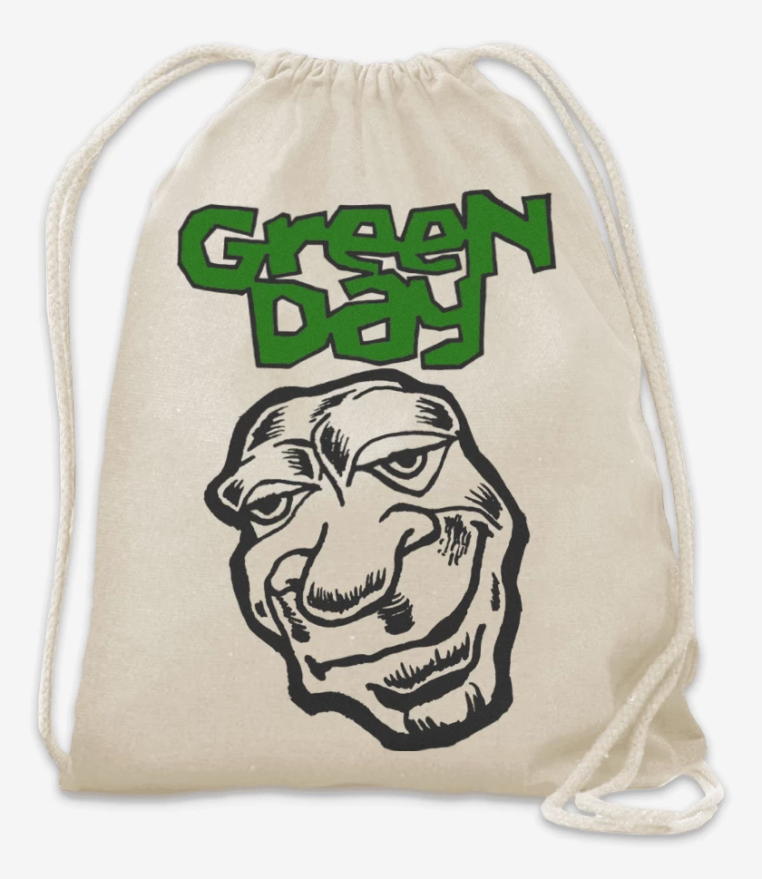 Mochila Blanco de Green Day Face