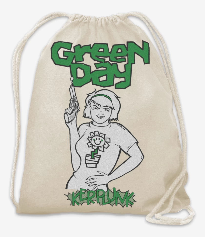 Mochila Blanco de Green Day Kerplunk