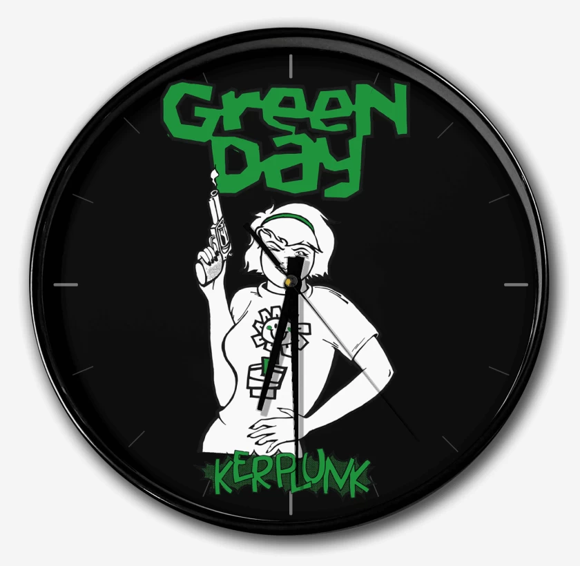 Reloj Negro de Green Day Kerplunk