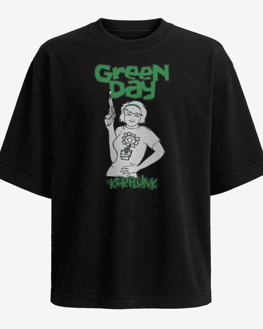 Polera Oversize Green Day Kerplunk