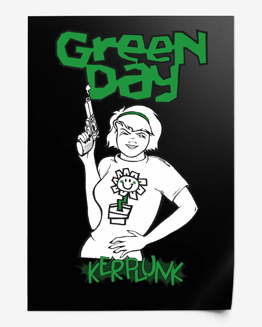Print Green Day Kerplunk