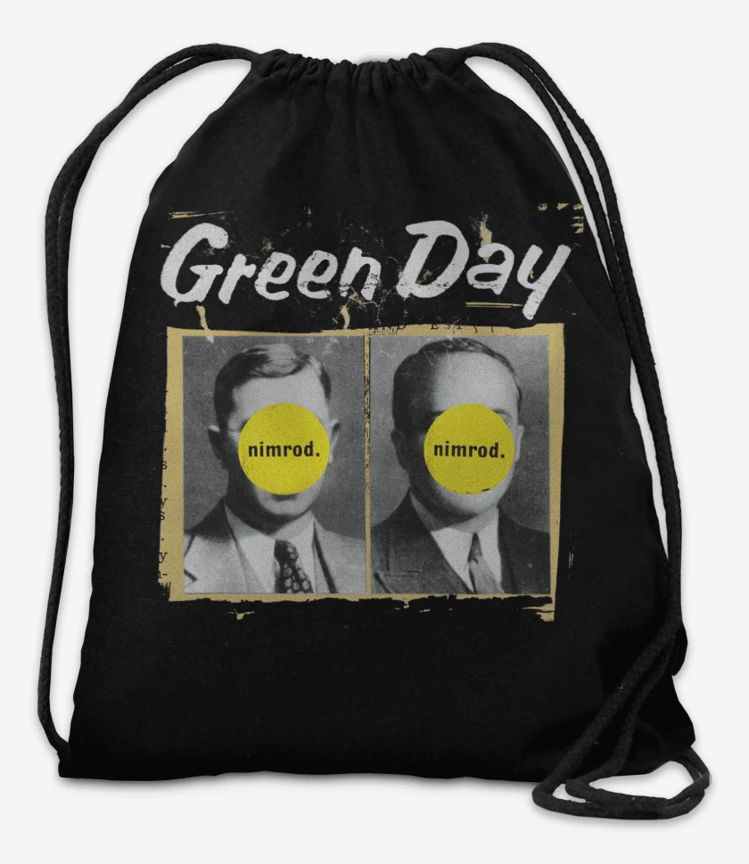 Mochila Negro de Green Day Nimrod