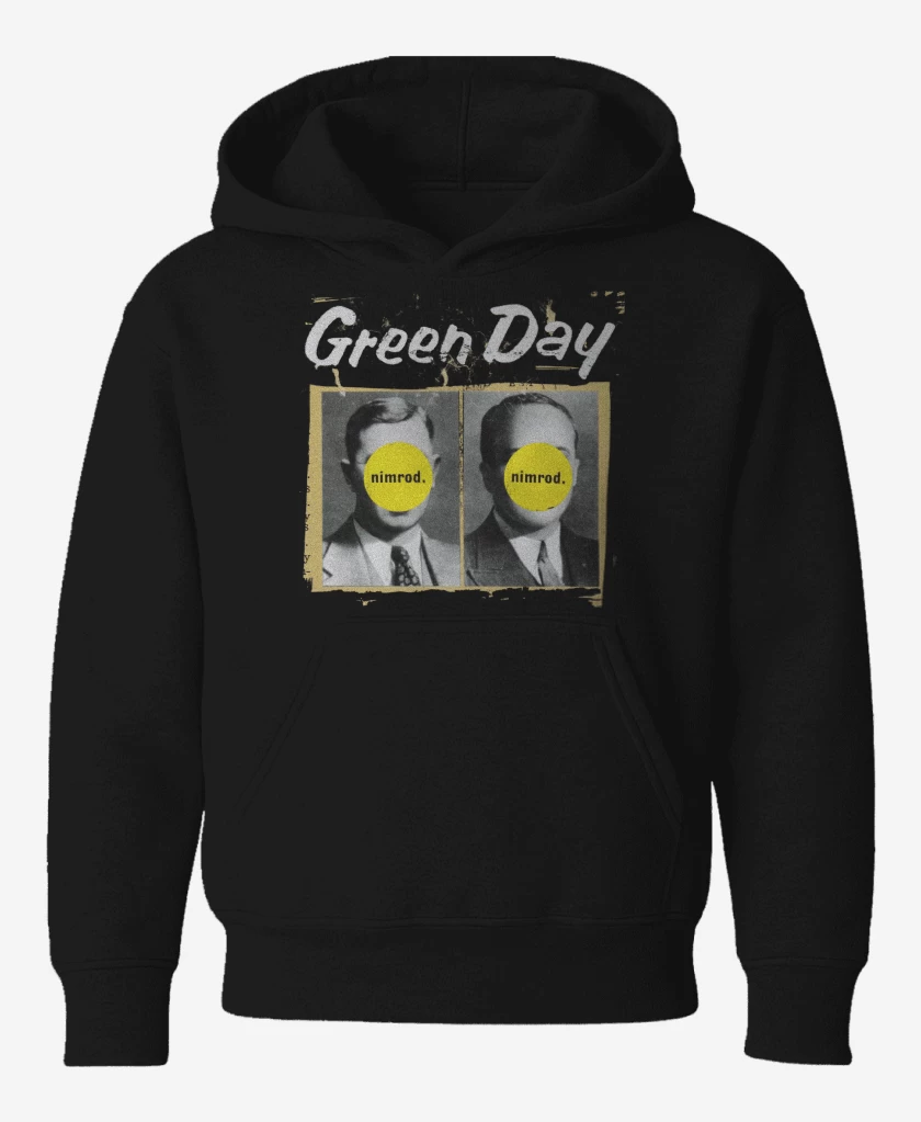Poleron de niño Negro de Green Day Nimrod