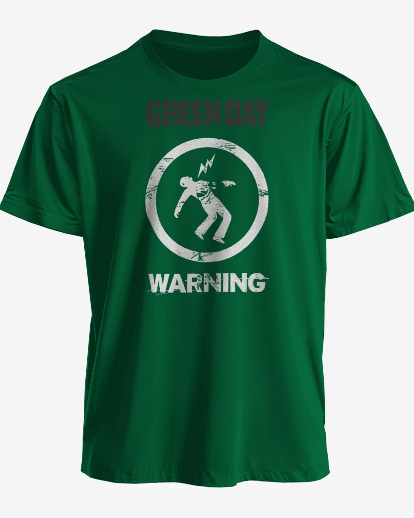 Polera Green Day Warning