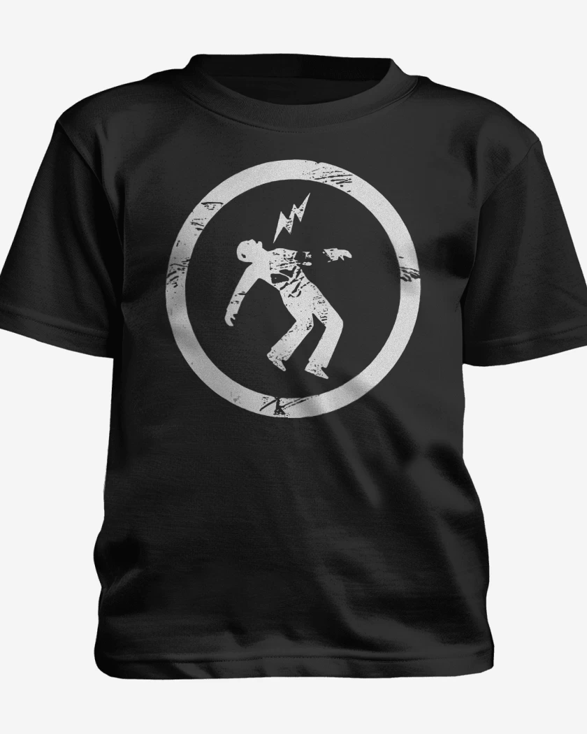 Polera de niño Negro de Green Day Warning Logo