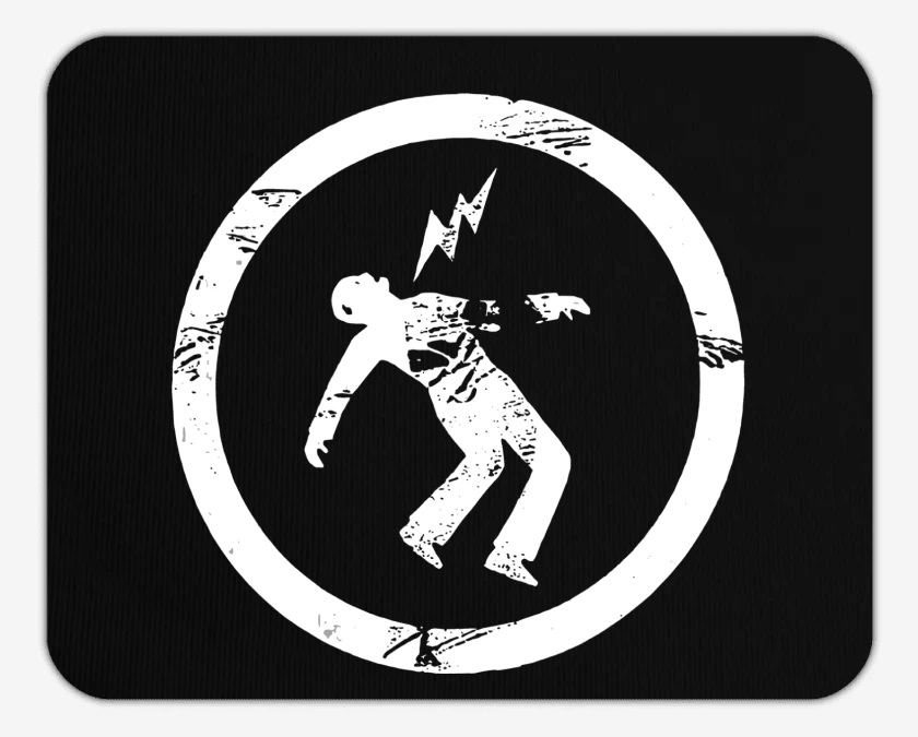 Mousepad Green Day Warning Logo