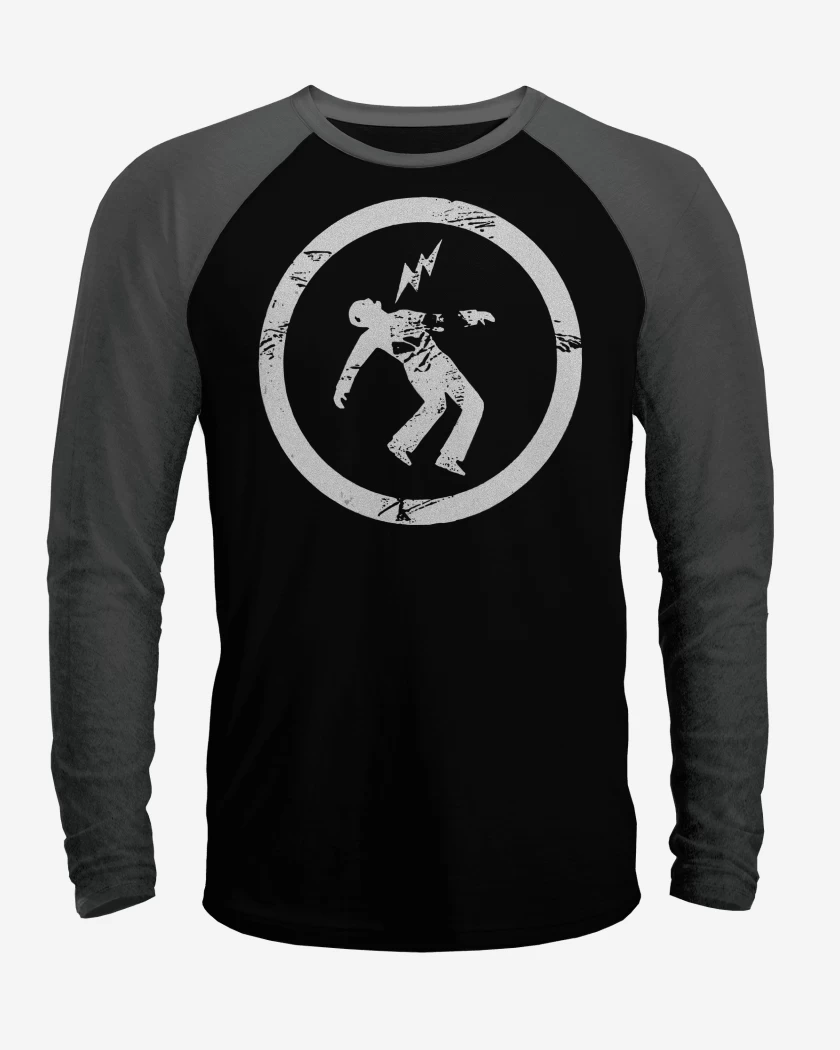 Polera Raglan Green Day Warning Logo