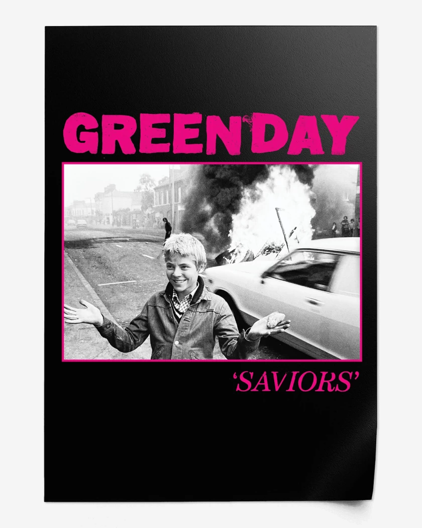 Print Green Day Saviors