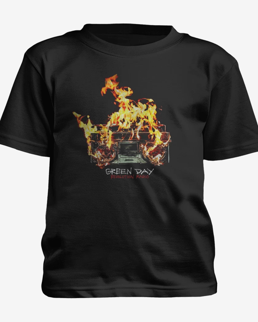Polera de niño Green Day Revolution Radio