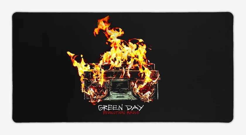 Mouse pad Gamer Green Day Revolution Radio