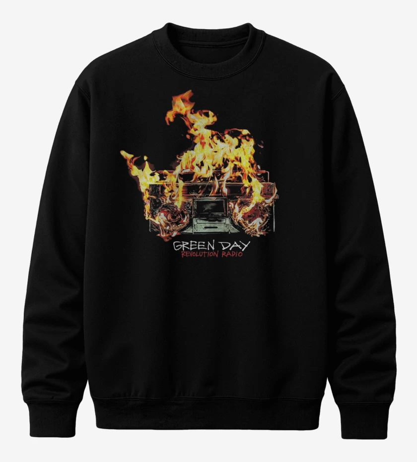 Poleron polo Green Day Revolution Radio