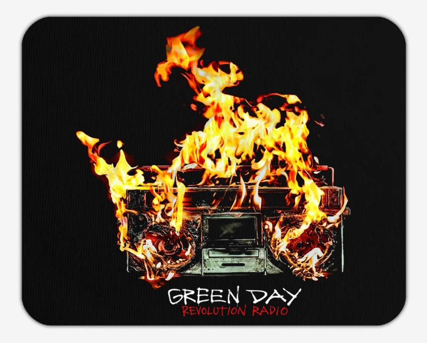 Mousepad Green Day Revolution Radio