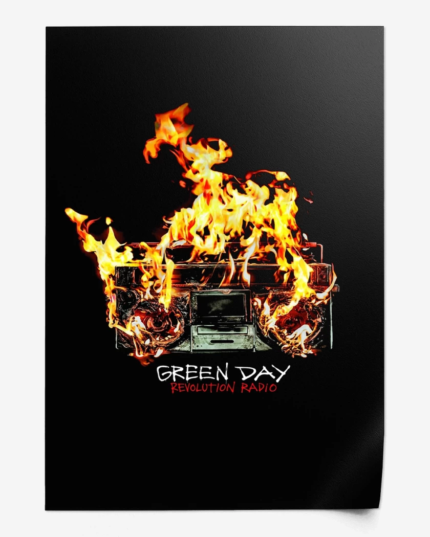 Print Green Day Revolution Radio