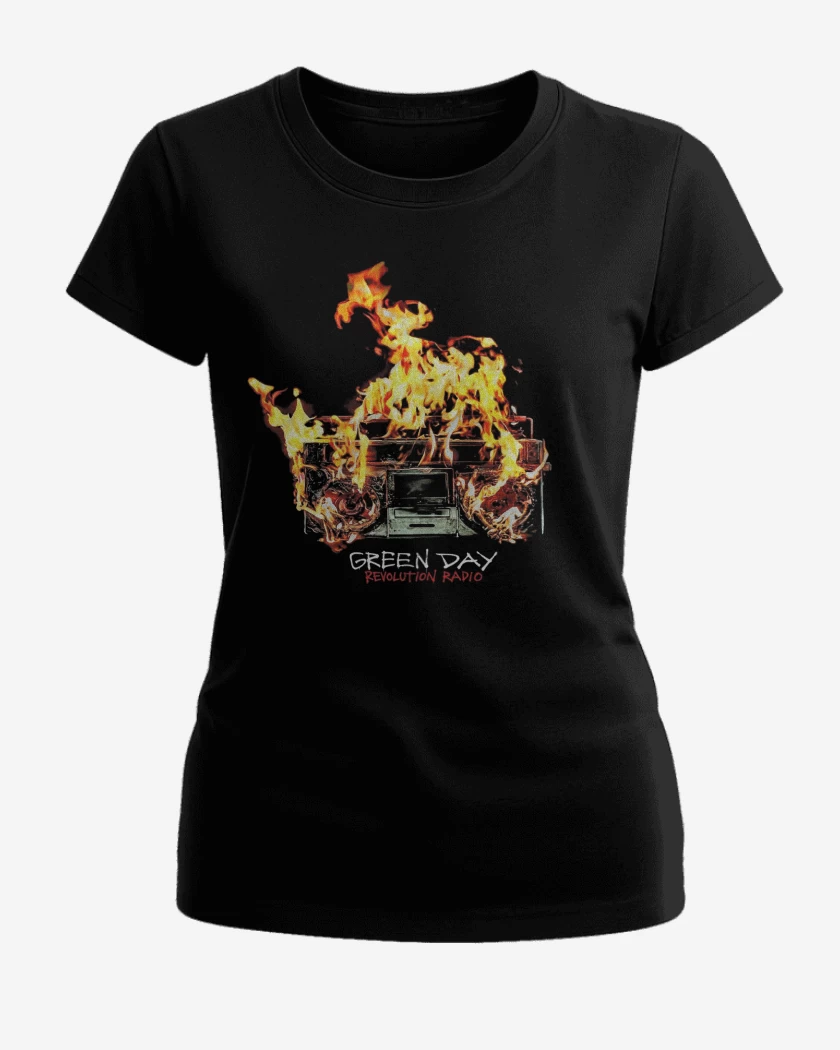 Polera de Mujer Green Day Revolution Radio