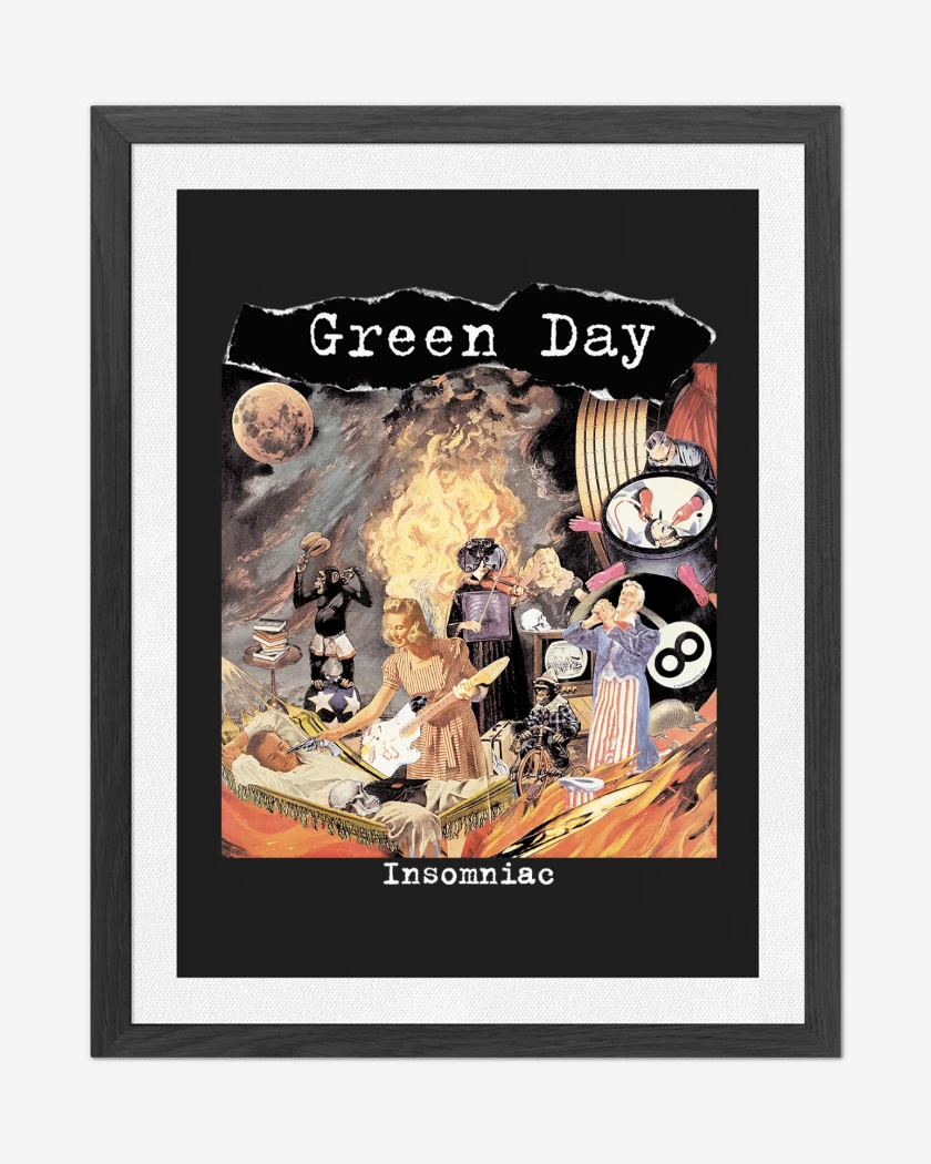 Cuadro decorativo Green Day Insomniac