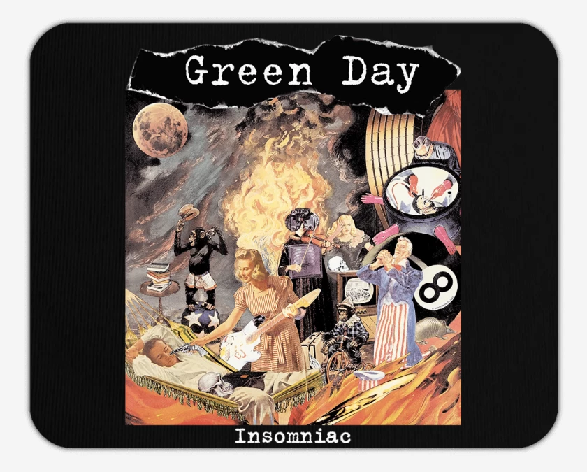 Mousepad Green Day Insomniac