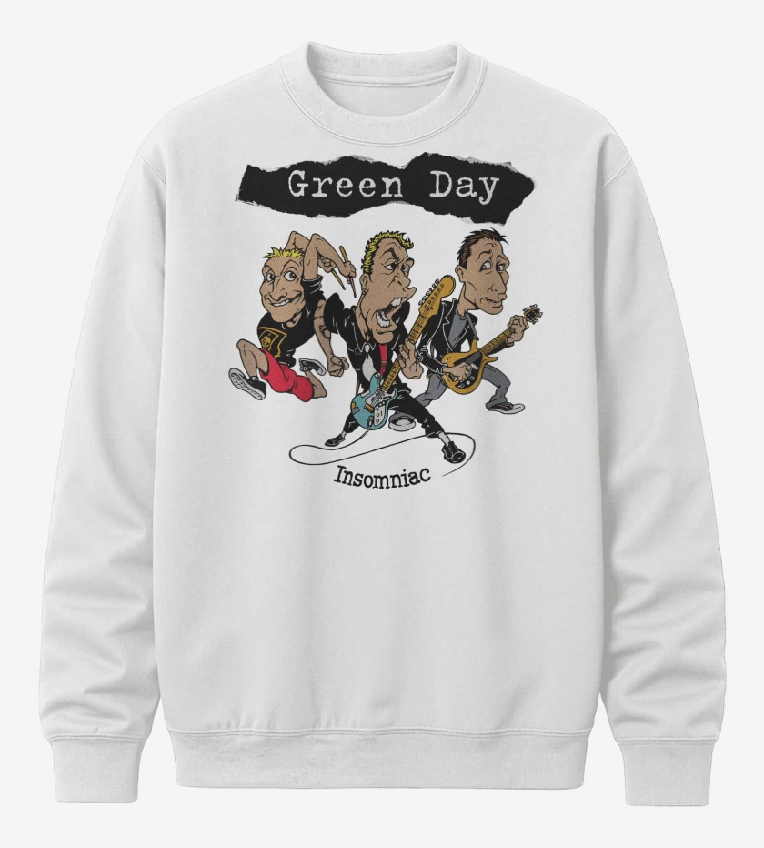 Poleron polo Green Day Insomniac Band