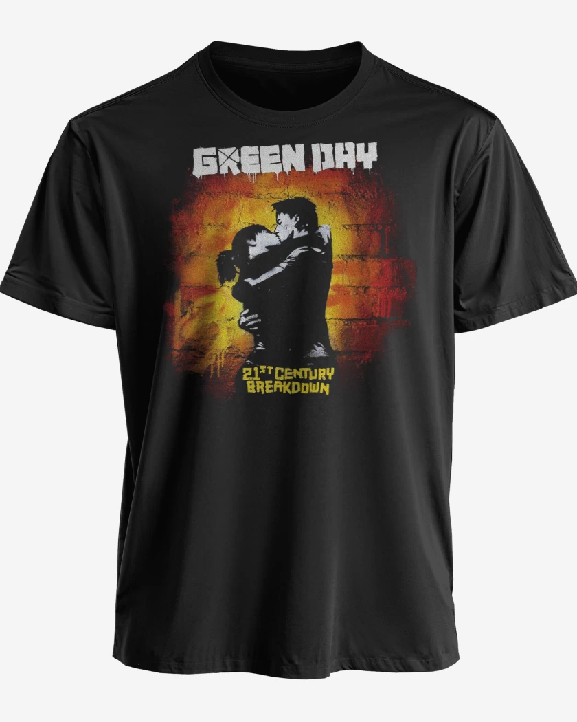Polera Green Day 21 Century Breakdown