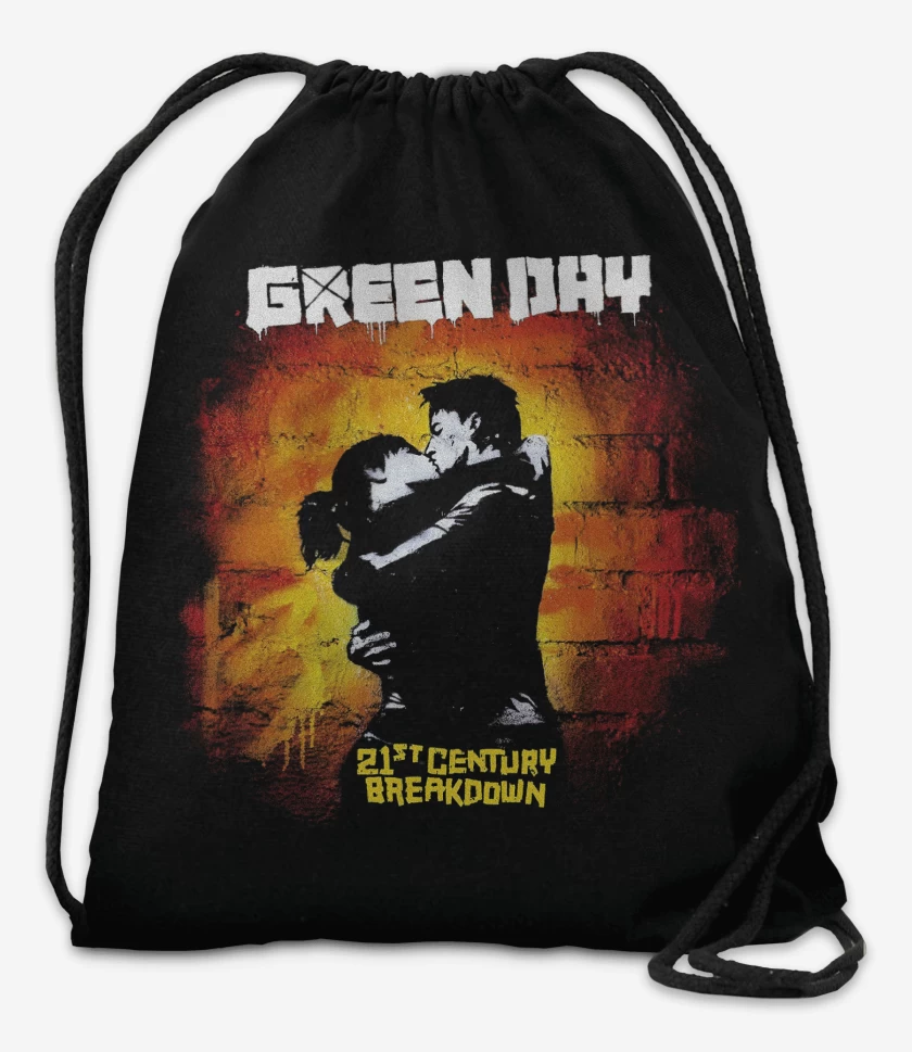 Mochila Negro de Green Day 21 Century Breakdown