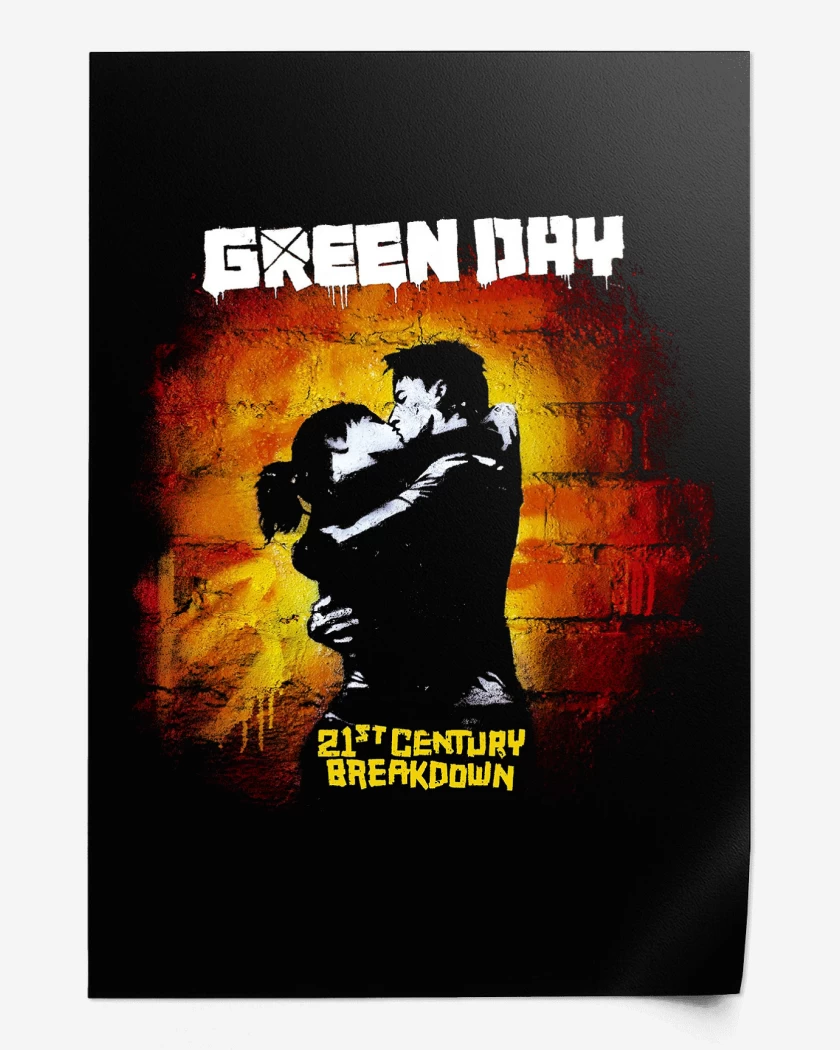 Print Green Day 21 Century Breakdown