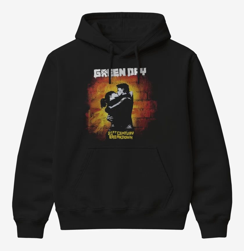 Poleron Canguro básico Green Day 21 Century Breakdown