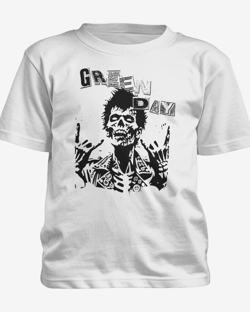 Polera de niño Green Day Zombie Punk