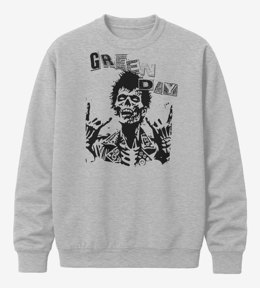 Poleron polo Green Day Zombie Punk