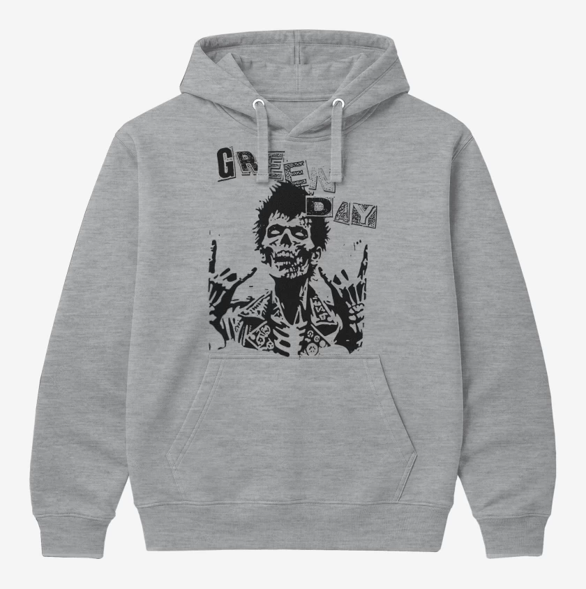 Polerón Canguro Green Day Zombie Punk