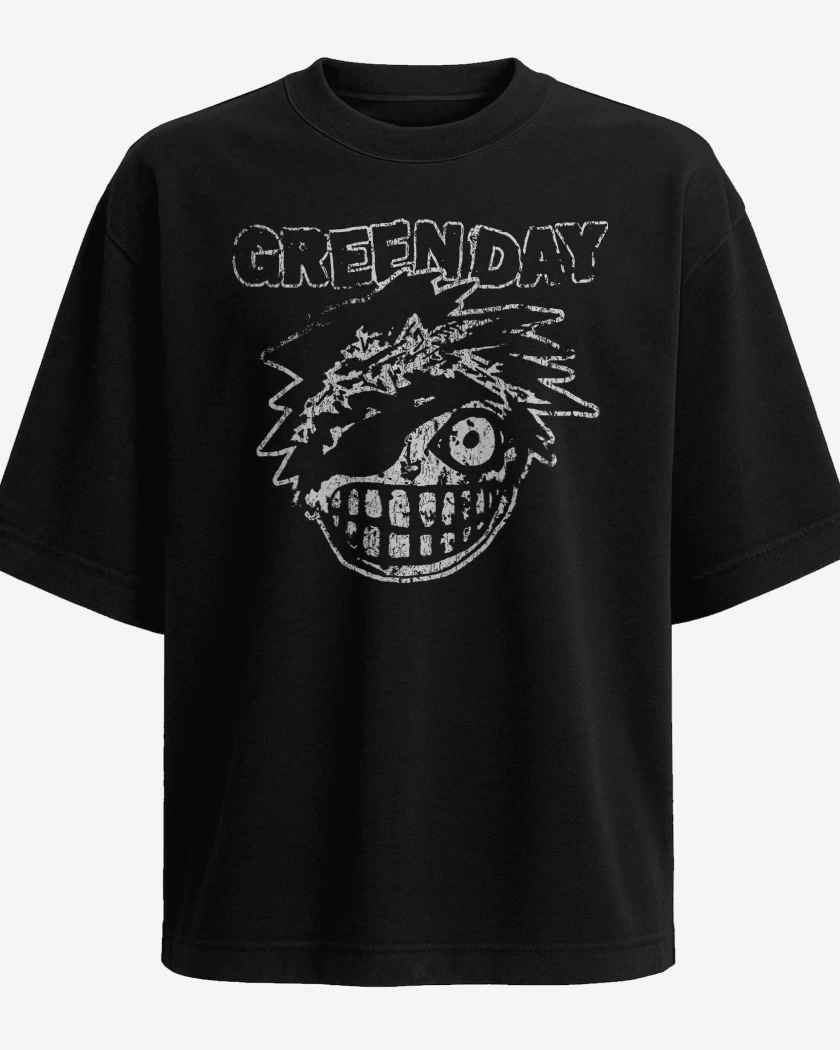 Polera Oversize Green Day Bastard