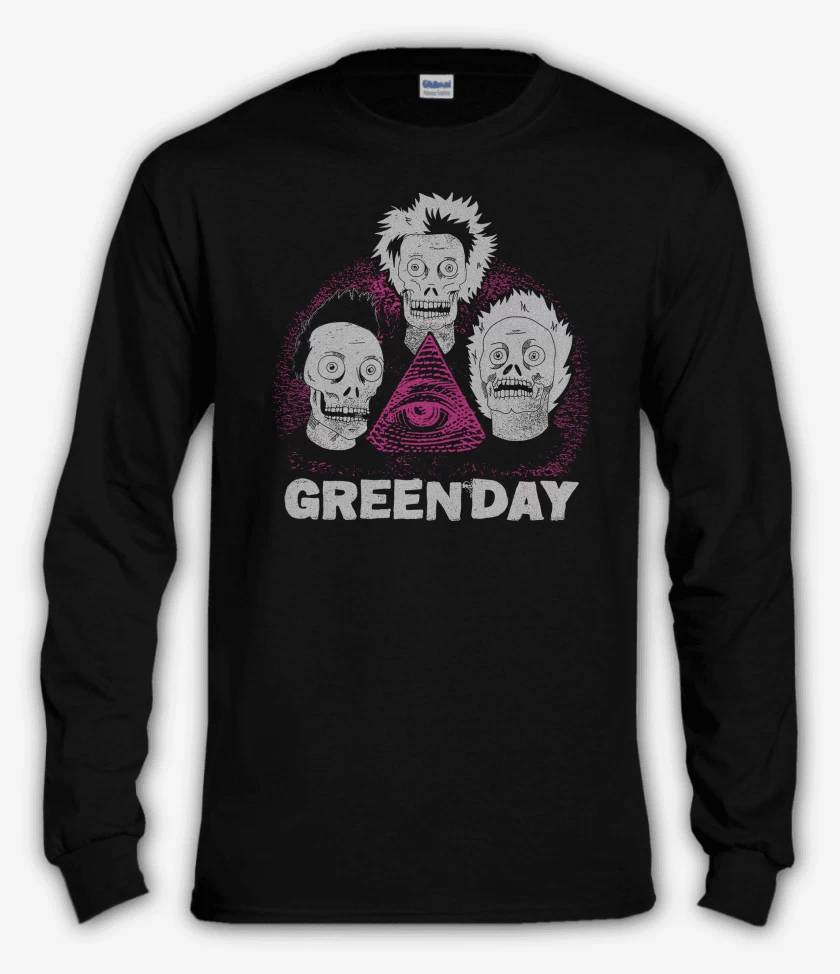 Polera manga larga Green Day Zombie Saviors