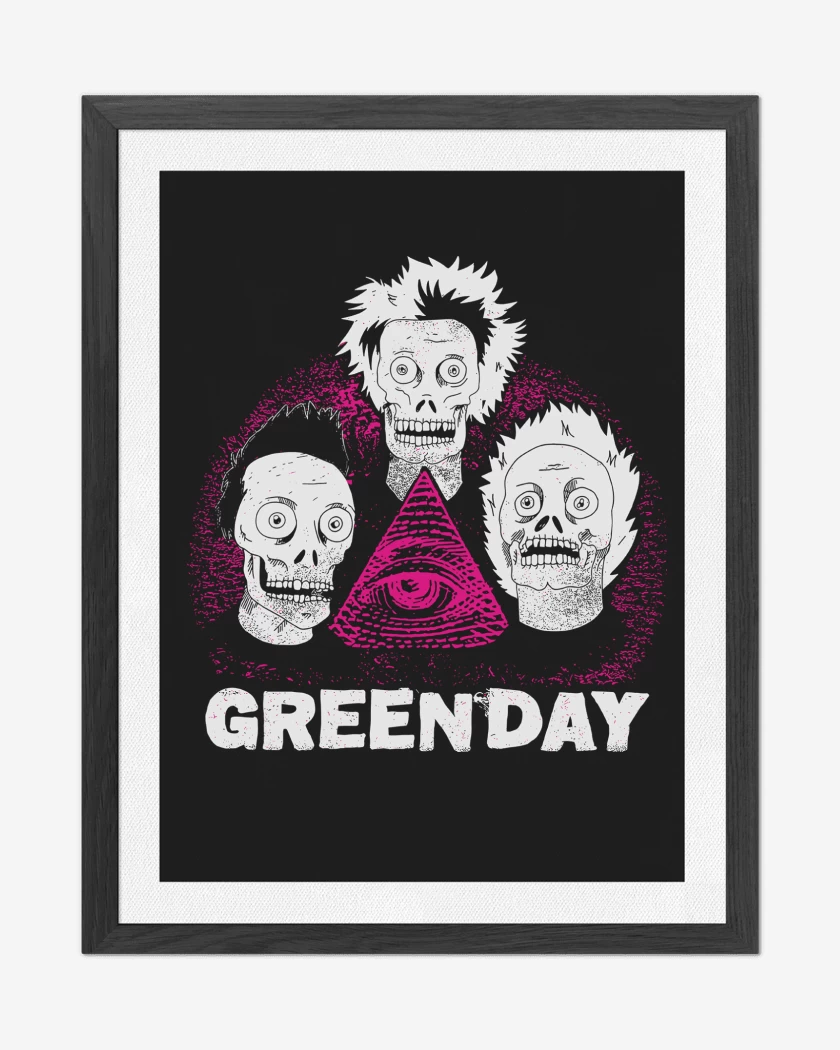 Cuadro decorativo Green Day Zombie Saviors