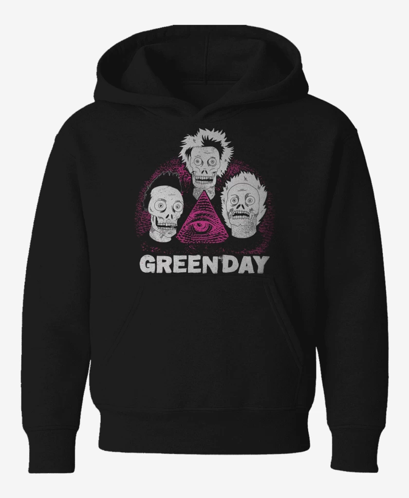 Poleron de niño Negro de Green Day Zombie Saviors