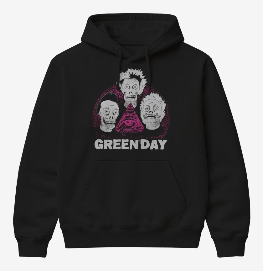 Poleron Canguro básico Green Day Zombie Saviors