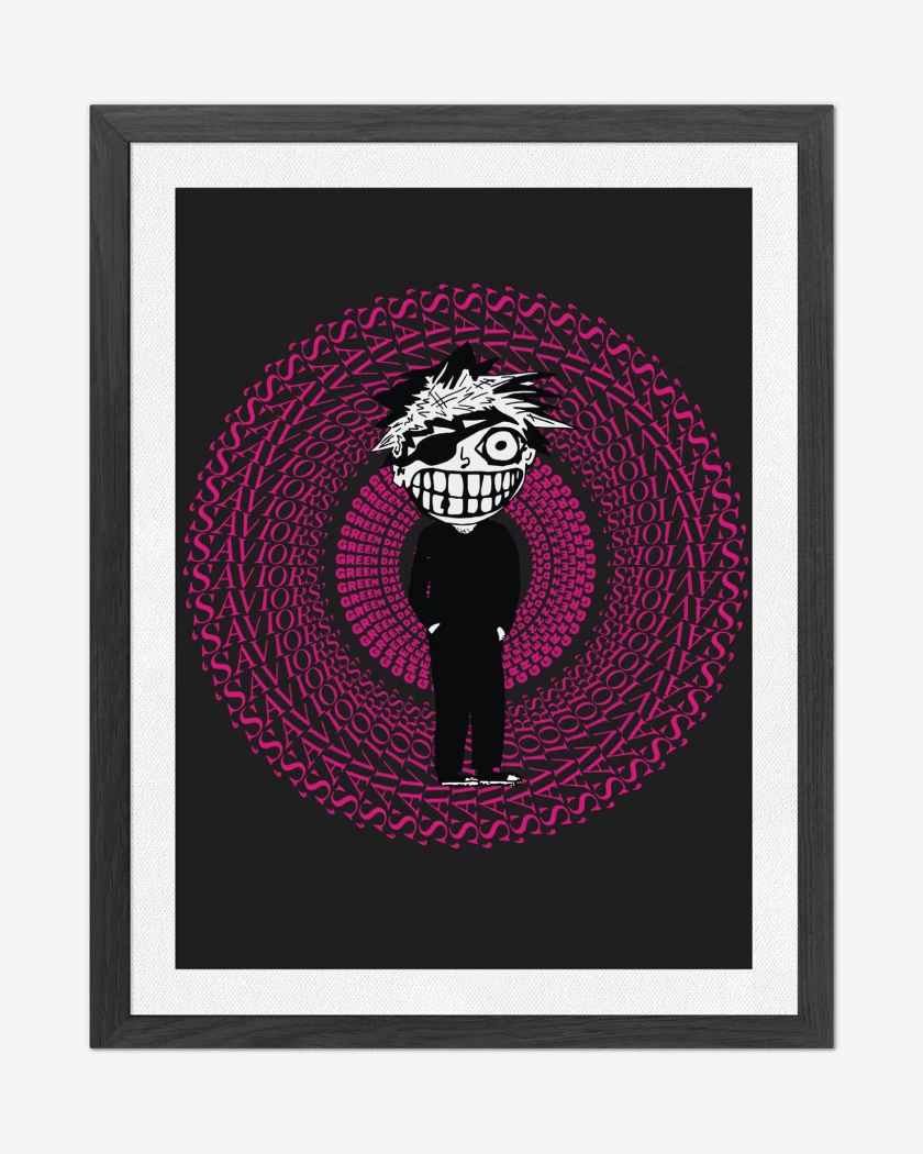 Cuadro decorativo Green Day Saviors Tour