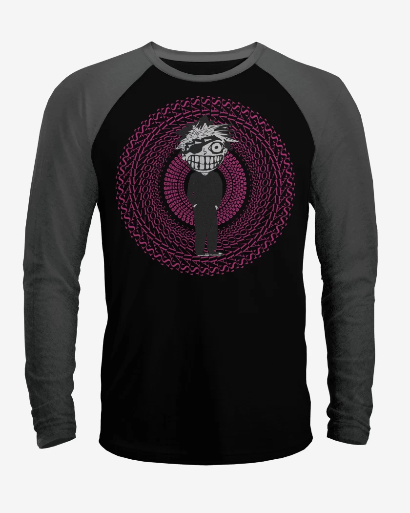 Polera Raglan Green Day Saviors Tour
