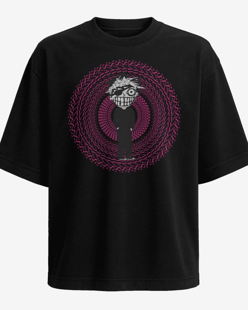 Polera Oversize Green Day Saviors Tour