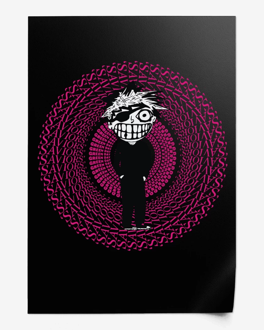 Print Green Day Saviors Tour