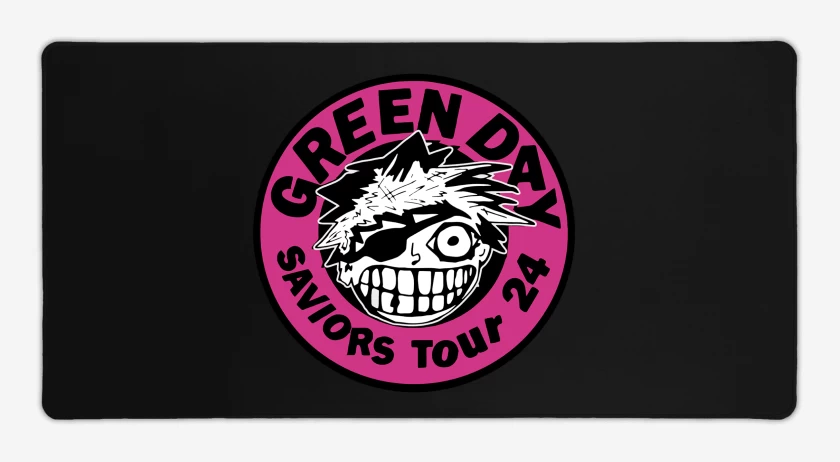 Mouse pad Gamer Green Day Saviors Tour 24