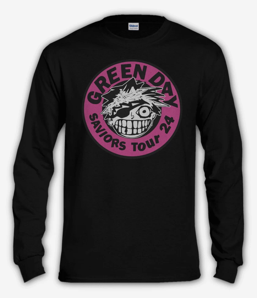 Polera manga larga Green Day Saviors Tour 24