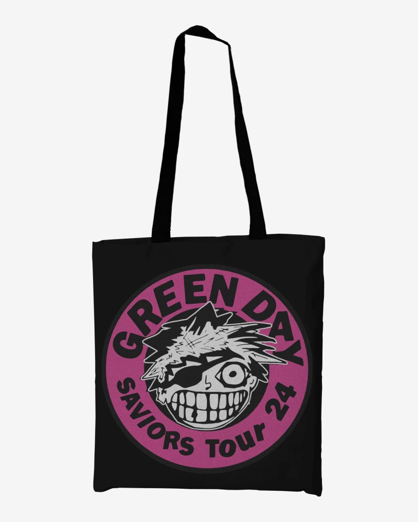 Totebag Green Day Saviors Tour 24