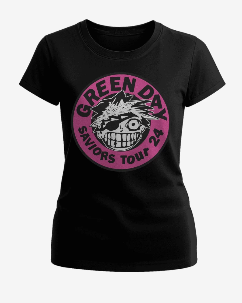 Polera de Mujer Green Day Saviors Tour 24