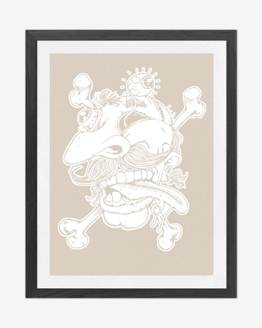 Cuadro decorativo Beige de Deformed Face