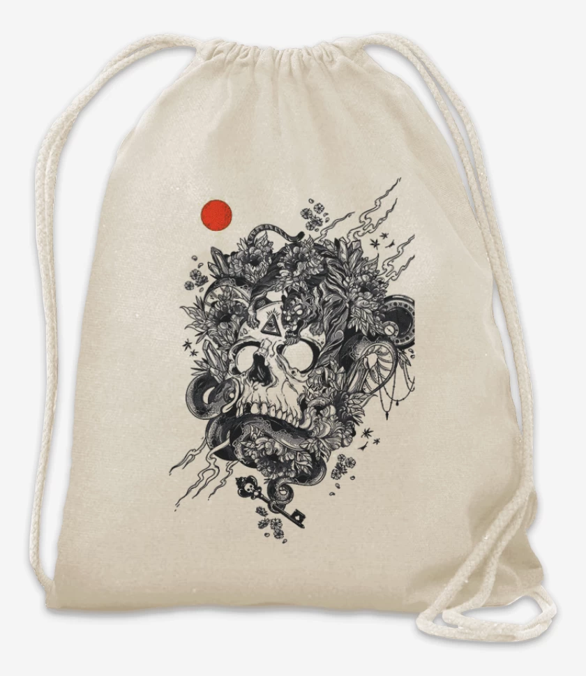 Mochila Blanco de Skull tiger