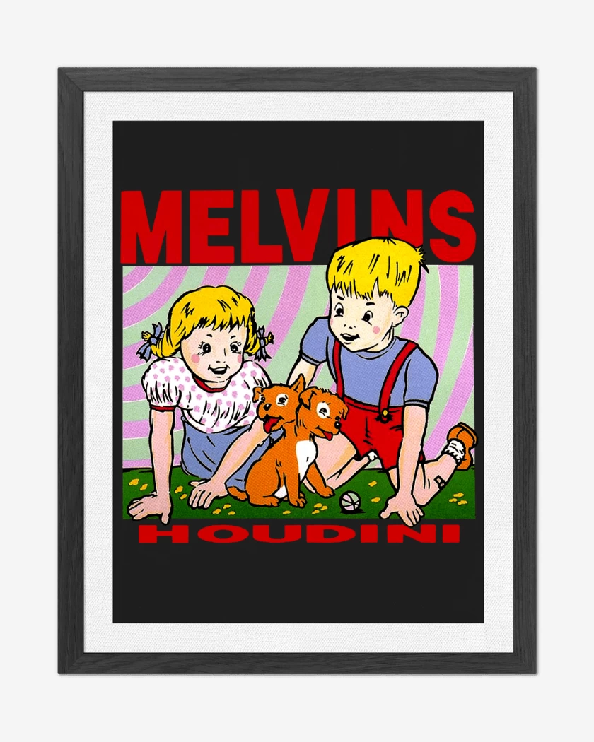 Cuadro decorativo Negro de Melvins Houdini