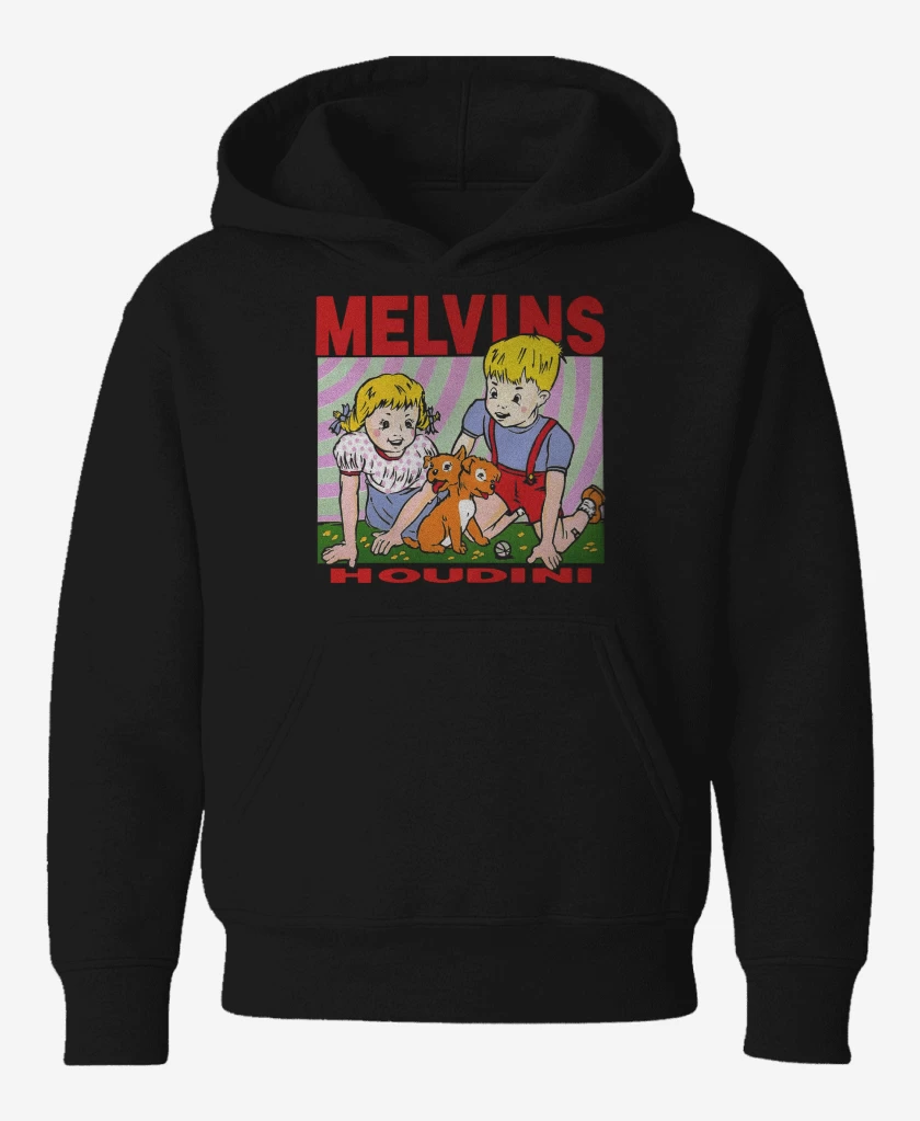 Poleron de niño Negro de Melvins Houdini