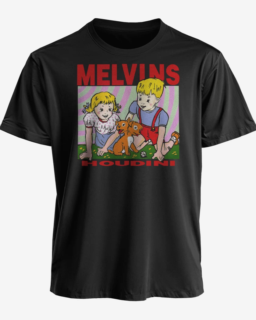 Polera premium Negro de Melvins Houdini