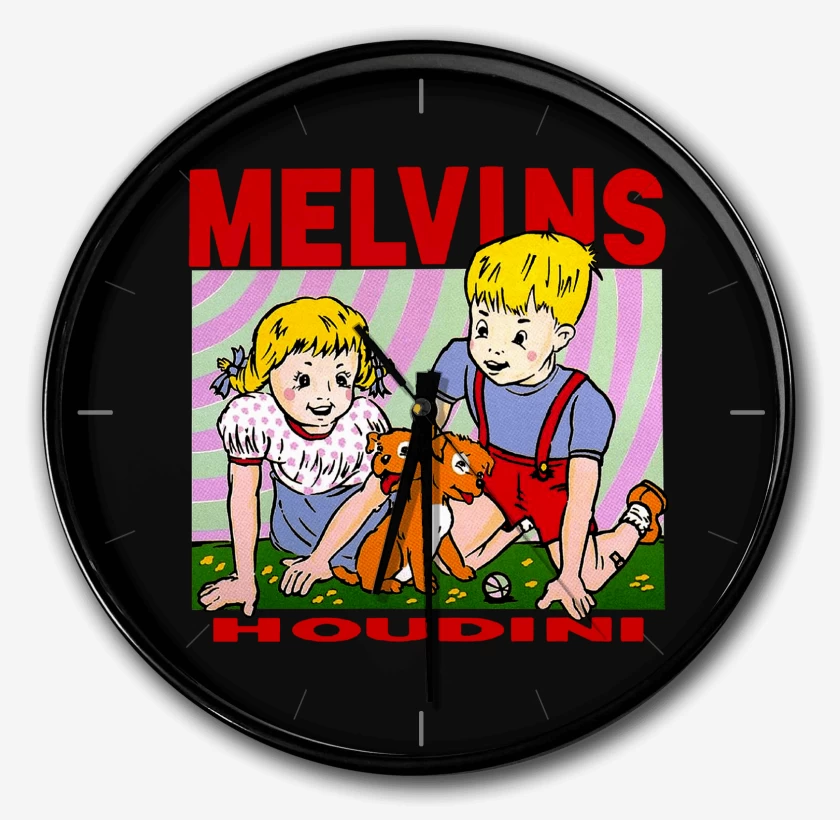 Reloj Negro de Melvins Houdini