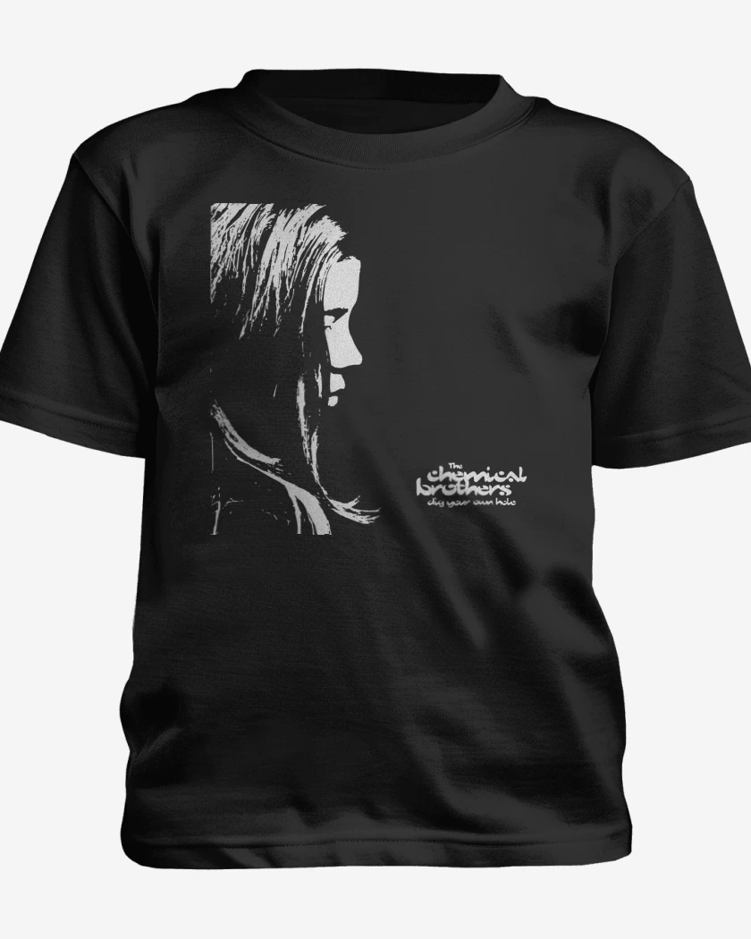 Polera de niño Negro de Dig your own hole