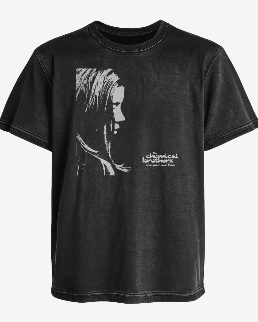 Polera desgastada Dig your own hole